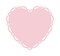 Elegant Valentine Assorted Heart Shaped Lace Edge Paper Placemats - 8ct